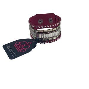 Paparazzi‎ Jewelry Rock Star Rocker Pink Womens Snap Bracelet Lead & Nickel Free